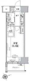 アイル芝浦東京ベイ 3階 間取り図