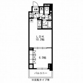 グレーシア勝どき 429 間取り図