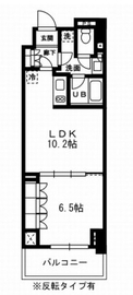 ブランズ四番町 516 間取り図