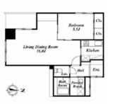 代官山プラザ 1101 間取り図