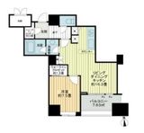 パークハウス芝タワー 8階 間取り図