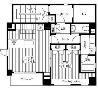 セレンテ芝3 4 間取り図