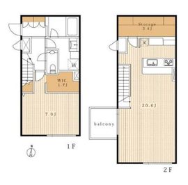 ザ・クレイン池田山 102 間取り図