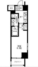 アイル芝浦東京ベイ 7階 間取り図