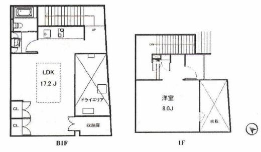 SOHO北青山 101 間取り図
