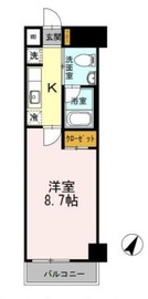 カスタリア神保町 506 間取り図