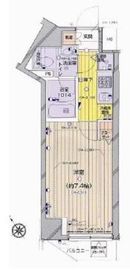 パレステュディオ南青山 4階 間取り図