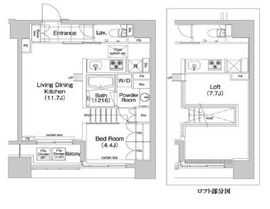 コンフォリア新川 1001 間取り図