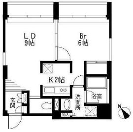 KDXレジデンス自由が丘 402 間取り図