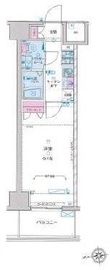 ジェノヴィア新宿グリーンヴェール 11階 間取り図