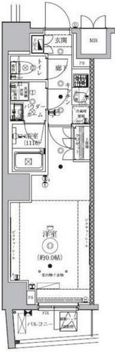 セジョリ東大前 1202 間取り図