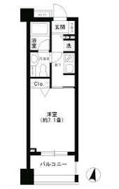 クリオ文京小石川 203 間取り図