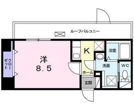 ローヤルマンション 603 間取り図