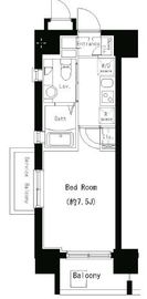 パークキューブ大井町 905 間取り図