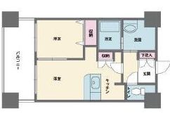 HF西新宿レジデンスウエスト 1204 間取り図