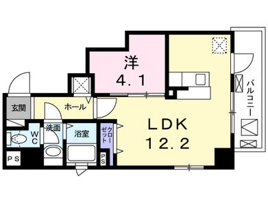ローヤルマンション 703 間取り図