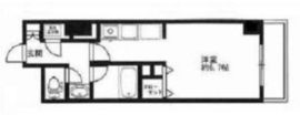 HF駒沢公園レジデンスタワー 2306 間取り図