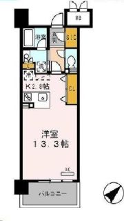 ロイヤルパークス豊洲 428 間取り図