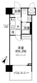 フォレシティ豊洲 707 間取り図