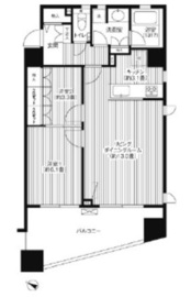 グランハイツ代々木 1106 間取り図