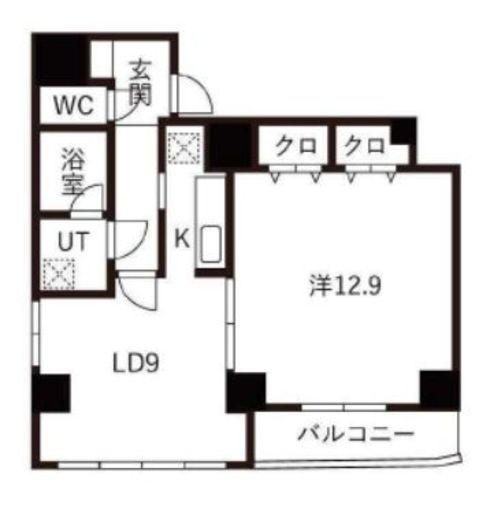 デイジーコート 1001 間取り図