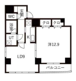 デイジーコート 1001 間取り図