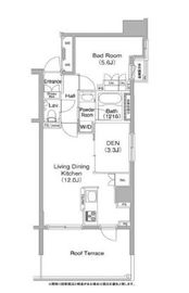 コンフォリア早稲田 403 間取り図