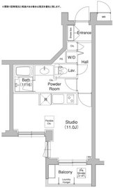 コンフォリア原宿 307 間取り図