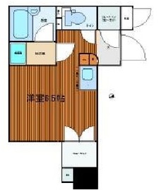 ファミール新宿グランスイートタワー 2階 間取り図