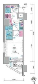 ジェノヴィア新宿御苑グリーンヴェール 14階 間取り図