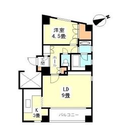 チェラーザ代官山 602 間取り図
