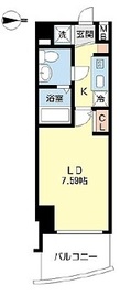 プロシード都立大学2 503 間取り図