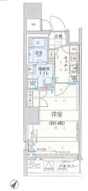 リヴシティ日本橋ネクステシア 2階 間取り図