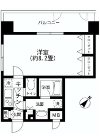 プライムアーバン田町 505 間取り図