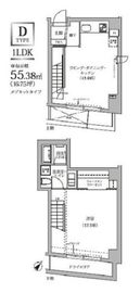 テラス代官山 103 間取り図