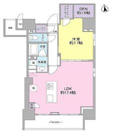 スタイリオ品川中延 201 間取り図