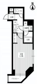 アルティス芝公園 603 間取り図