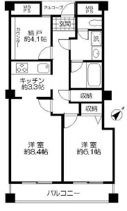 晴海ビュータワー（晴海アイランドトリトンスクエアビュータワー） 15階 間取り図