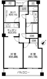 晴海ビュータワー（晴海アイランドトリトンスクエアビュータワー） 15階 間取り図