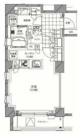 コスモリード市ヶ谷払方町 207 間取り図