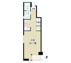 FLATS一番町 401 間取り図