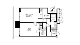 リガーレ日本橋人形町 8階 間取り図