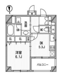 クリオ三田ラ・モード 708 間取り図