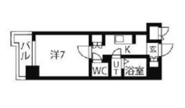 リージア代々木 606 間取り図