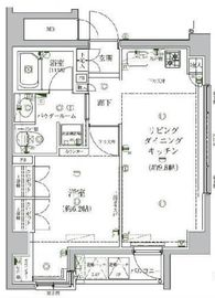 エルヴィータ代々木 301 間取り図