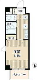 ルベールデュソレイユ 201 間取り図