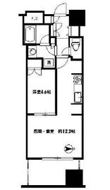 富久クロスコンフォートタワー(Tomihisa Cross)  6階 間取り図