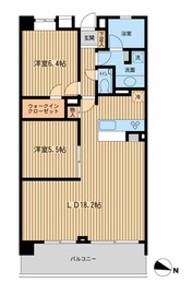 HF学芸大学レジデンス2 305 間取り図