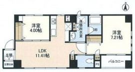 DCM麹町 201 間取り図