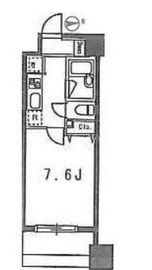 スペーシア秋葉原 1407 間取り図